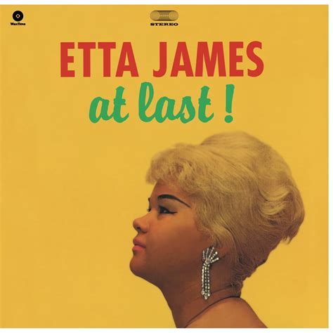 Etta James At Last 180G Yellow Vinyl LP Record. Factory Sealed LP Five years after her first chart-topper single "The Wallflower", At Last!